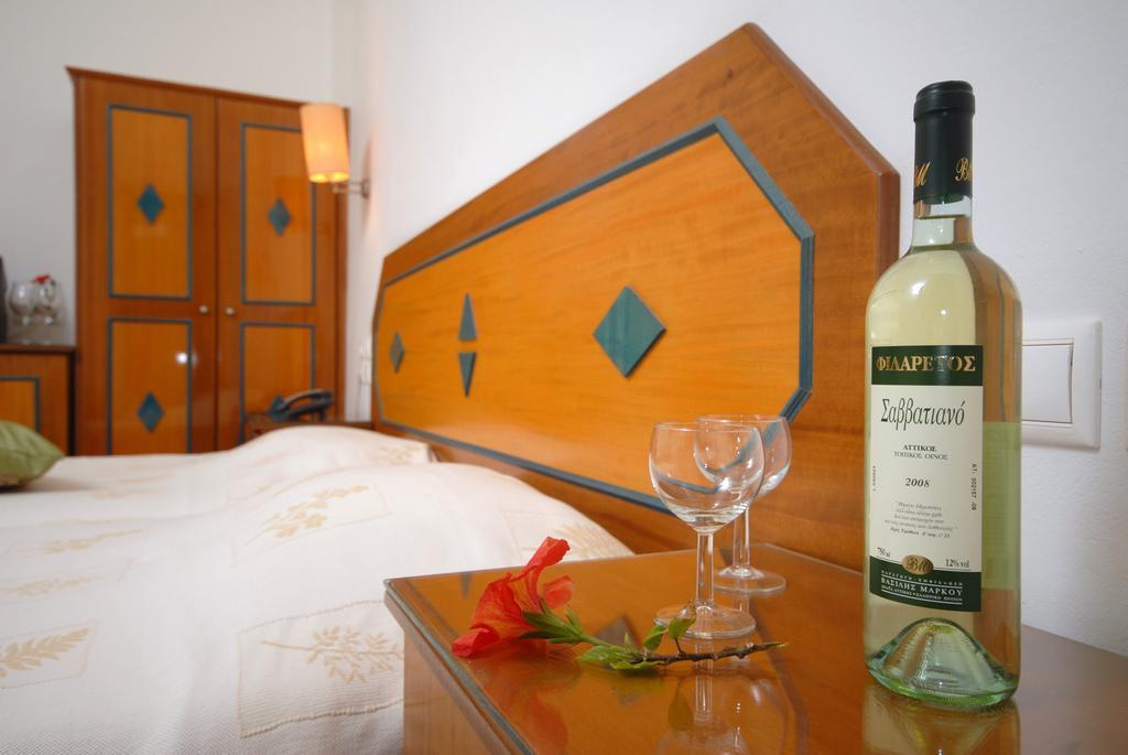Barbouni Hotel & Studios Naxos City Rum bild